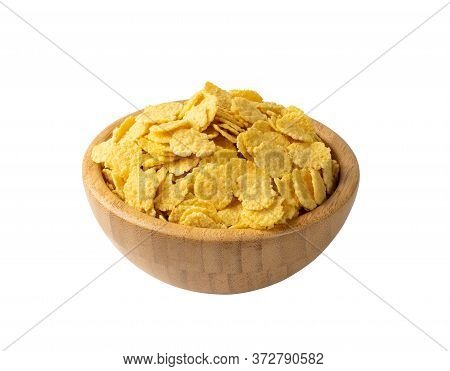 Yellow Corn Cereal, Crispy Corn Flakes, Cornflakes Or Cereals