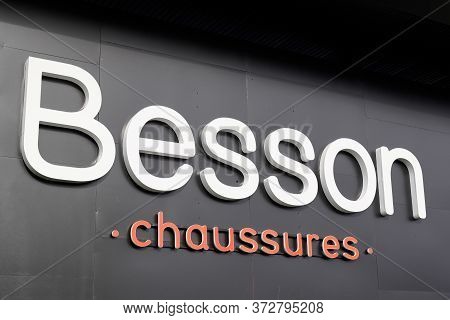 Bordeaux , Aquitaine / France - 11 07 2019 : Besson Chaussures Sign Logo Front Store Shop In France 