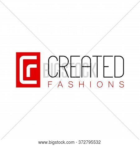 Logo, Design, Vector, Symbol, Idea, Concept, Picture, Graphic, Font, Letter Cf Or Cr With Abstract F