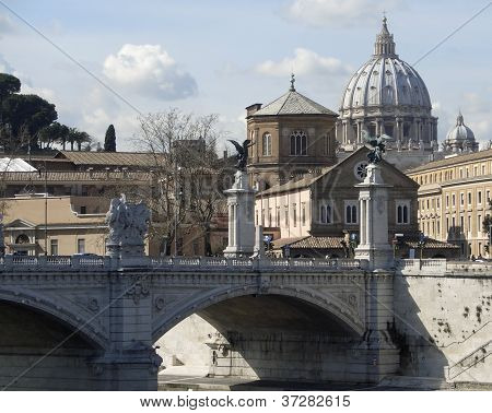 Ponte Saint Angelo Detail