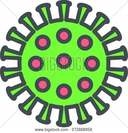 Corona Virus Covid19 Green Vector