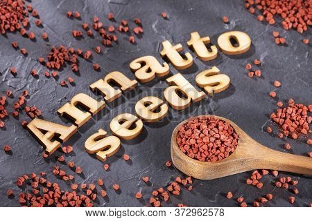 Organic Achiote Seeds - Bixa Orellana. Healthy Food