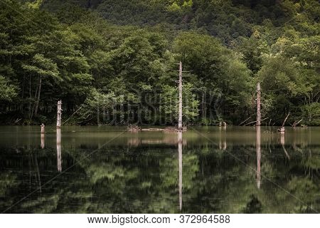 Kamikochi , A Popular Resort In The Northern Japan Alps Of Nagano Prefecture
