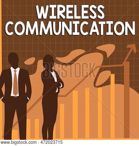 Text Showing Inspiration Wireless Communication. Business Idea Methods Of Charging Batteries Without