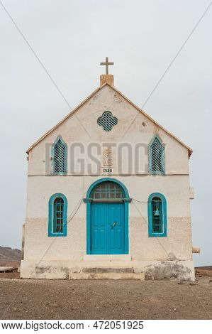 The Lady Of Compassion Church Built In 1853, The Oldest Church Of Sal Island, Pedra De Lume, Cape Ve