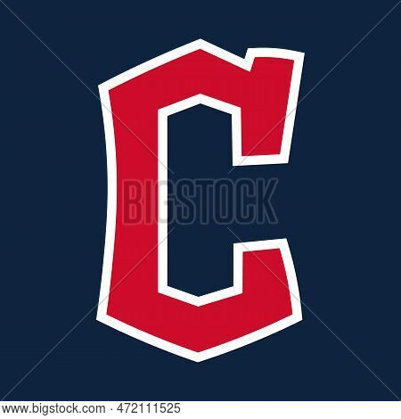 Vinnitsa, Ukraine - December 27, 2022: Mlb Cleveland Guardians Sport Baseball Team Logo.
