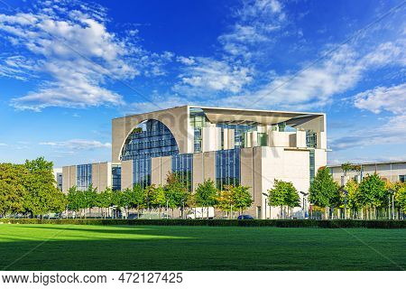 Office Of The Federal Chancellor Of Germany In Berlin. Germany.