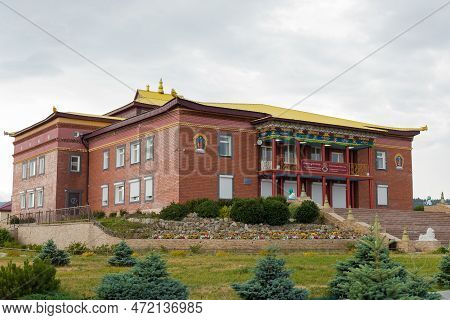 Ulan-ude, Russia - July 16, 2022: Datsan Rinpoche Bagsha In Ulan-ude City Of The Republic Of Buryati