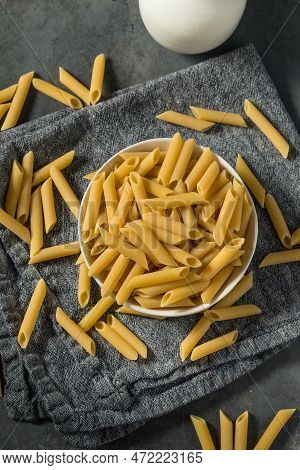 Raw Dry Mostaccioli Penne Lisce Pasta