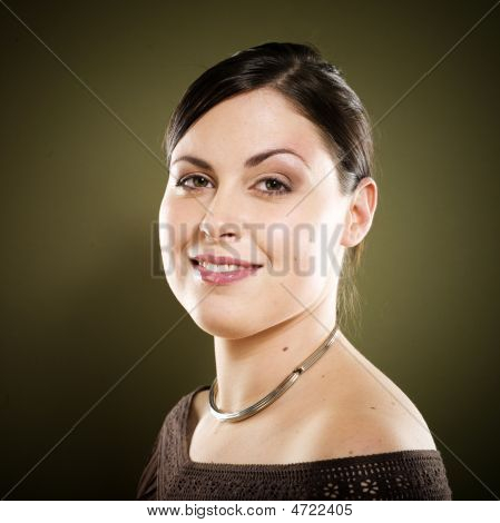 Girl In Studio