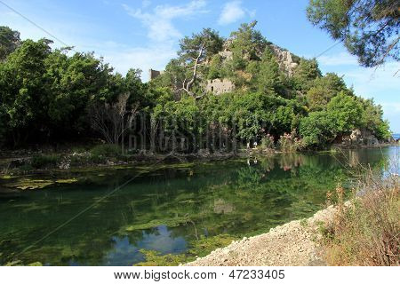 Ruins In Olimpos