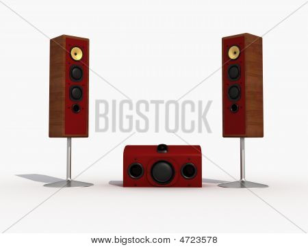 ลำโพงเสียงและ Sub-woofer