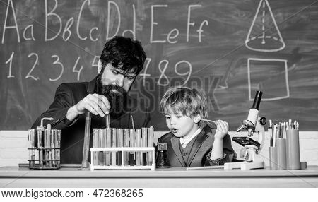 Cognitive Skill. Back To School. Chemistry Experiment. Teacher Child Test Tubes. Cognitive Process. 