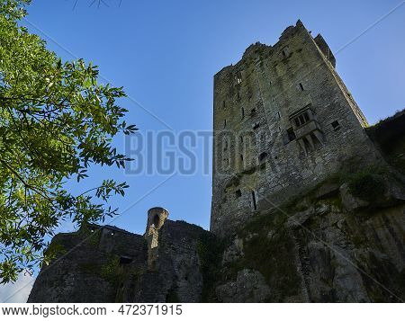 Exterior Of The Popular Ancient And Medieval Blarney Castle