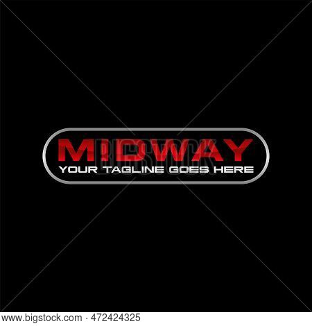 Logo Design Graphic Concept Creative Premium Free Vector Stock Unique Letter Word Midway Sport Car F
