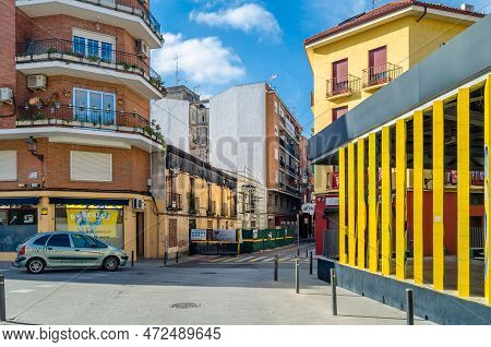 Talavera De La Reina, Spain - December 19, 2021: View Of Streets In The Historic Center Of The Town 