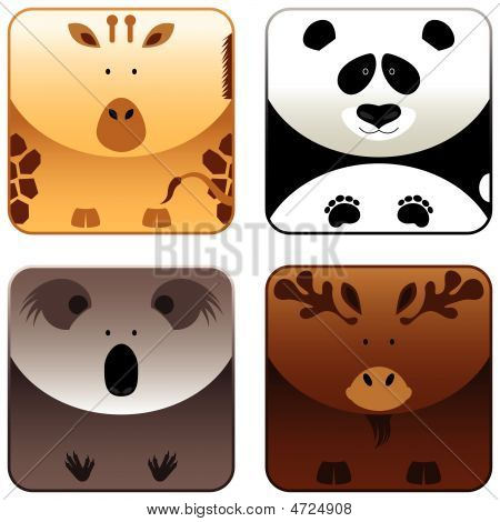 Animali selvatici - Icon Set 4