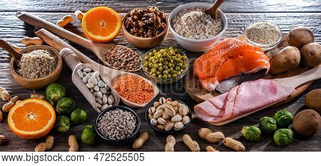 Composition With Food Products Rich In Thiamine Or Vitamin B1