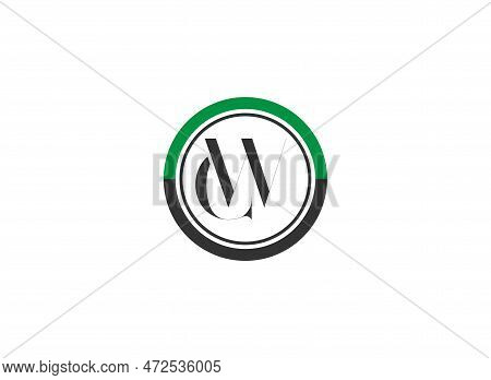 Cw Logo Design Template Vector Graphic Branding Element.
