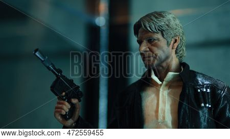 Bangkok Thailand. April 30 2018. Star Wars Figure. Portrait Images. Toy Figures Characters Model Sta