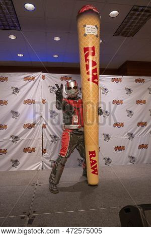 Livonia, Michigan -usa- March 05, 2023: Astronomicon 6 Convention At The Burton Manor