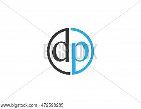 Initial Dp Letter Logo With Creative Modern Business Typography Vector Template. Creative Abstract L