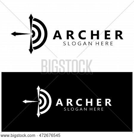 Arrow Logo Template Illustration,for Arrow Logo,goal,target,business,finance,motivation,vector