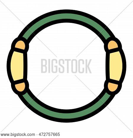 Dual Grip Icon. Outline Dual Grip Vector Icon For Web Design Isolated On White Background Color Flat