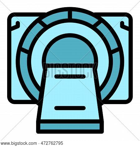 Mrt Equipment Icon. Outline Mrt Equipment Vector Icon For Web Design Isolated On White Background Co