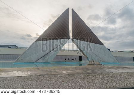 Lisbon, Portugal - December 4, 2022: Monument To The Overseas Combatants In Lisbon.