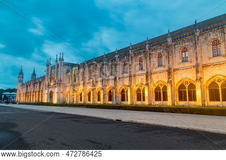Lisbon, Portugal - December 4, 2022: The National Museum Of Archaeology (portuguese: Museu Nacional 