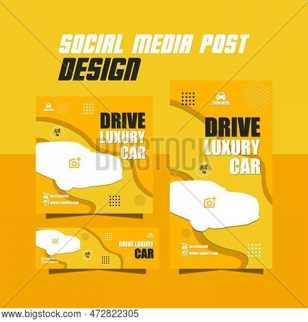 Drive Luxury Car Flyer Or Car Wash Flyer Template