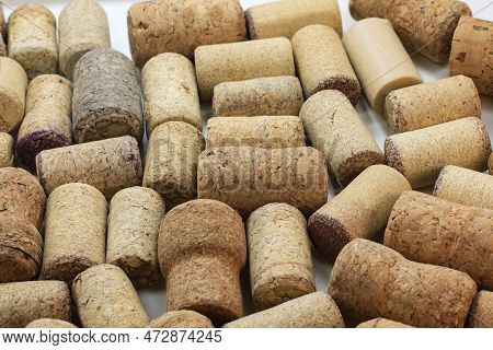 Wine Corks With Corks From Red Wine Bottles And Corks From White Wine Bottles Among Other Wine Corks