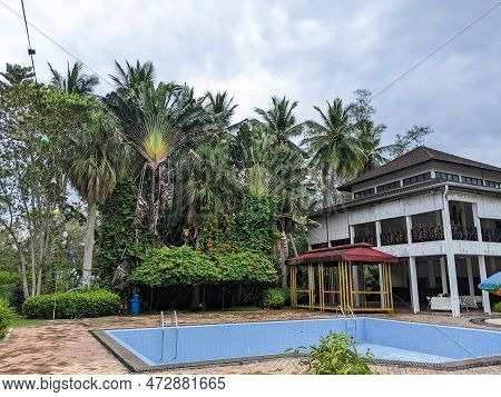 Lumut, Perak, 19 February 2023: Beautiful Resort Environment And Vintage Style