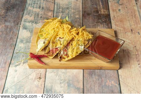 Cochinita Pibil Is A Stew Corresponding To The Gastronomy Of Yucatan, Based On Pork Meat Marinated I