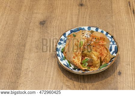 Kimchi Is A Korean Dish Made From A Fermented Preparation That Has As Its Basic Ingredient Asian Cab