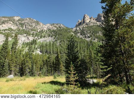 Custer Gallatin National Forest In Beartooth Mountains, Montana