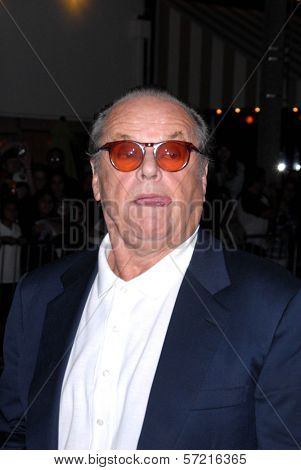 Jack Nicholson at the 