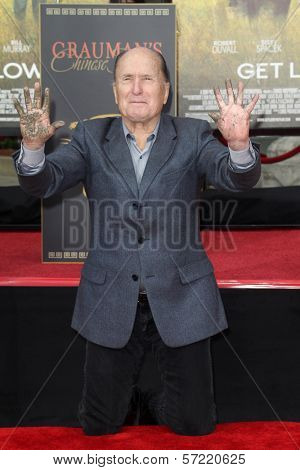 Robert Duvall at Robert Duvall's Hand and Footprint Ceremony to celebrate his 
