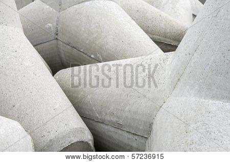 Concrete Breakwater Tetrapod In Details