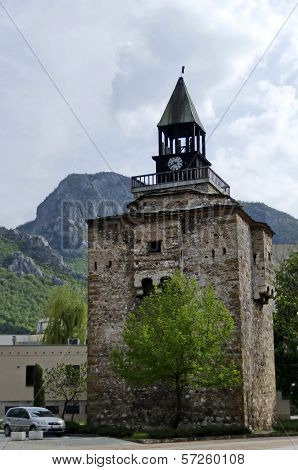 Ancient beauty tower and town clock