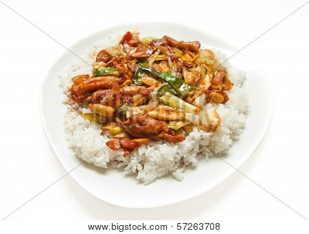 Traditional Asian food