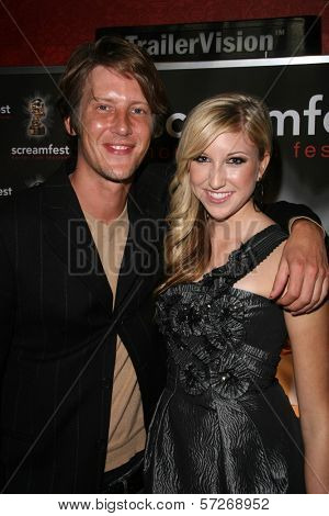Gabriel Mann and Katherine Shanklin at a screening of 