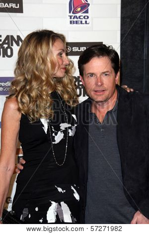 Tracy Pollan and Michael J. Fox at Spike TV's 
