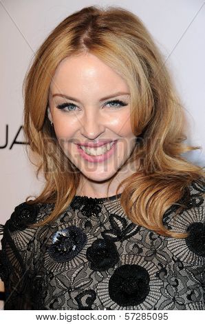 Kylie Minogue  at amfAR Inspiration Gala Celebrating Men's Style with Piaget and DSquared 2, Chateau Marmont, Los Angeles, CA. 10-27-10