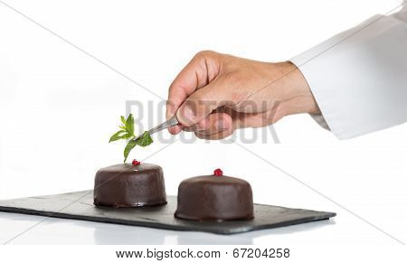 Pastry With A Cake