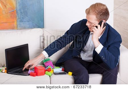 Multitasking Man