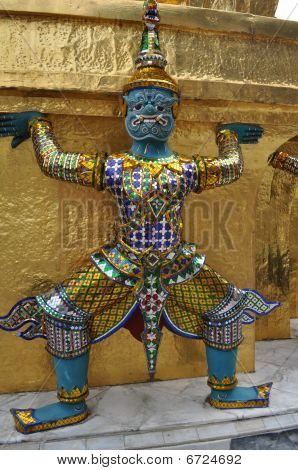 Statue de démon