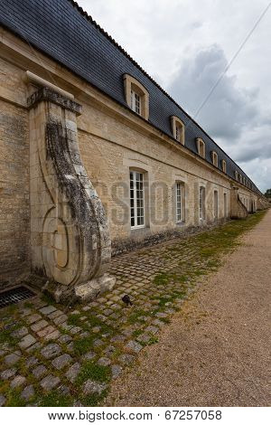 Spiral Buttress Of Corderie Royale In Rochefort