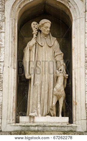 Saint Giles Statue, London